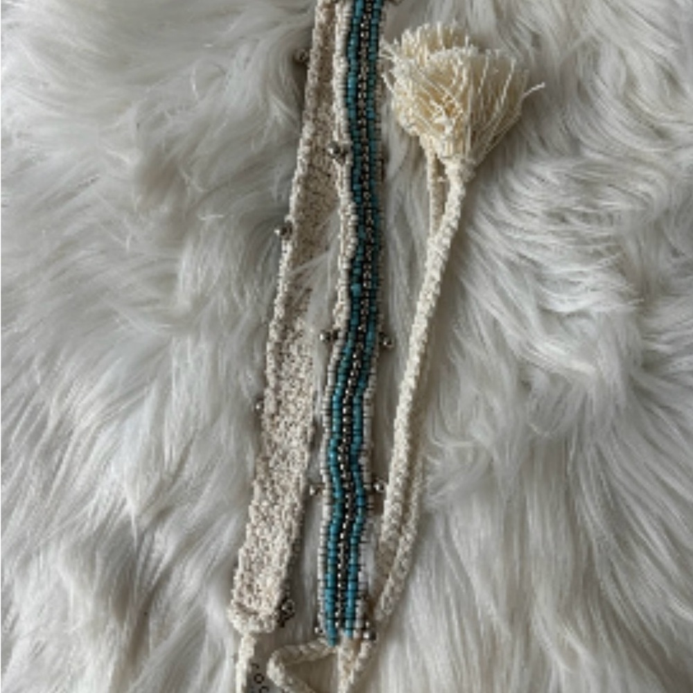 NWT Singa Beaded Belt CoCoBella sold at Anthropologie - Picture 6 of 6